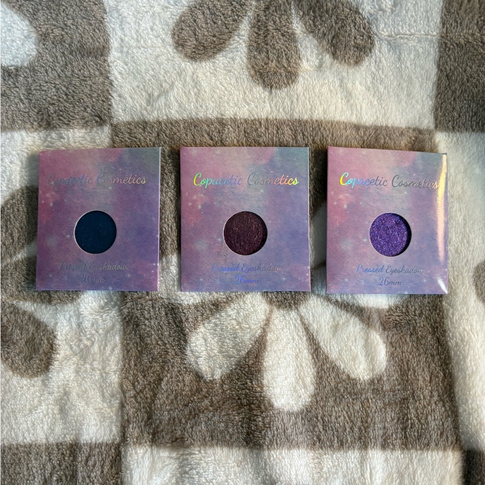 Copacetic Cosmetics Pressed Eyeshadow Trio